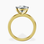 10kt Yellow Gold Quinn Solitaire Lab Diamond Ring side right image one