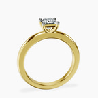 10kt Yellow Gold Quinn Solitaire Lab Diamond Ring side right image one