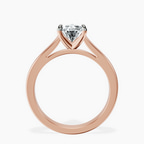 14kt Rose Gold Teagan Solitaire 2mm Lab Diamond Ring side right image one