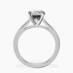 Platinum Nina Dobrev Solitaire 2mm Lab Diamond Ring side right image one
