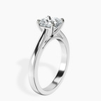 Platinum Nina Dobrev Solitaire 2mm Lab Diamond Ring standing product image one