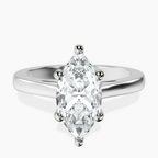 Platinum Nina Dobrev Solitaire 2mm Lab Diamond Ring front image