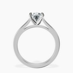 10kt White Gold Teagan Solitaire 2mm Lab Diamond Ring side right image one