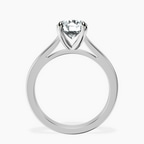 9ct White Gold Teagan Solitaire 2mm Lab Diamond Ring side right image one