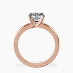 10kt Rose Gold Arielle Solitaire Lab Diamond Ring side right image one