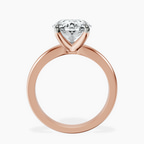 18kt Rose Gold Arielle Solitaire Lab Diamond Ring side right image one
