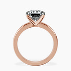 18kt Rose Gold Arielle Solitaire Lab Diamond Ring side right image one