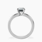 18kt White Gold Arielle Solitaire Lab Diamond Ring side right image one