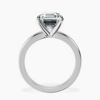18kt White Gold Arielle Solitaire Lab Diamond Ring side right image one