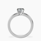 18kt White Gold Arielle Solitaire Lab Diamond Ring side right image one