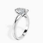 Platinum Arielle Solitaire Lab Diamond Ring standing product image one