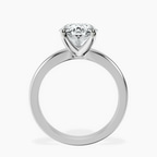18kt White Gold Arielle Solitaire Lab Diamond Ring side right image one