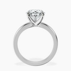 18kt White Gold Arielle Solitaire Lab Diamond Ring side right image one