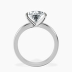 18kt White Gold Arielle Solitaire Lab Diamond Ring side right image one