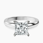 Platinum Arielle Solitaire Lab Diamond Ring front image