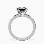 Platinum Arielle Solitaire Lab Diamond Ring side right image one
