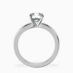 18kt White Gold Arielle Solitaire Lab Diamond Ring side right image one