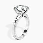 Platinum Arielle Solitaire Lab Diamond Ring standing product image one