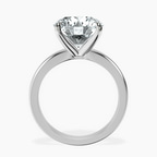 Platinum Arielle Solitaire Lab Diamond Ring side right image one