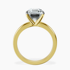14kt Yellow Gold Arielle Solitaire Lab Diamond Ring side right image one