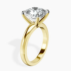 10kt Yellow Gold Arielle Solitaire Lab Diamond Ring standing product image one