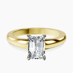 18kt Yellow Gold Arielle Solitaire Lab Diamond Ring front image