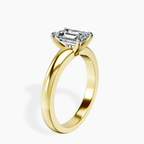 18kt Yellow Gold Arielle Solitaire Lab Diamond Ring standing product image one
