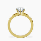 18kt Yellow Gold Arielle Solitaire Lab Diamond Ring side right image one