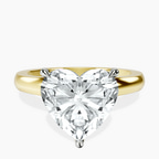18kt Yellow Gold Arielle Solitaire Lab Diamond Ring front image