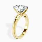 18kt Yellow Gold Arielle Solitaire Lab Diamond Ring standing product image one