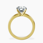 18kt Yellow Gold Arielle Solitaire Lab Diamond Ring side right image one