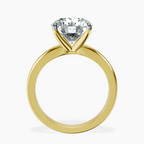 18kt Yellow Gold Arielle Solitaire Lab Diamond Ring side right image one