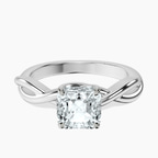 Platinum Evermore Solitaire Lab Diamond Ring front image