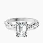 Platinum Evermore Solitaire Lab Diamond Ring front image