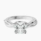 Platinum Evermore Solitaire Lab Diamond Ring front image