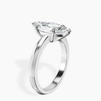 2.73 ct. marquise Eva Knife Edge Ring in platinum standing product image one