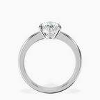 2.73 ct. marquise Eva Knife Edge Ring in platinum side right image one