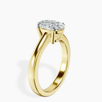2.06 ct. oval Demi Four Prong Ring in 14kt yellow gold standing product image one