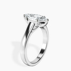 1.39 ct. marquise Allen Solitaire Ring in 10kt white gold standing product image one