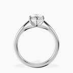 1.39 ct. marquise Allen Solitaire Ring in 10kt white gold side right image one