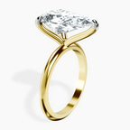 14kt Yellow Gold Alora Six Prong Solitaire Lab Diamond Ring standing product image one