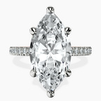 14kt Rose Gold Claire Full Eternity Lab Diamond Ring front image