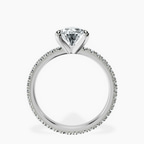 9ct White Gold Claire Full Eternity Lab Diamond Ring side right image one