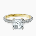 9ct Yellow Gold Claire Full Eternity Lab Diamond Ring front image