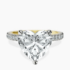 14kt Yellow Gold Claire Full Eternity Lab Diamond Ring front image