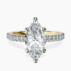 9ct Yellow Gold Claire Full Eternity Lab Diamond Ring front image