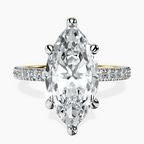 14kt Yellow Gold Claire Full Eternity Lab Diamond Ring front image