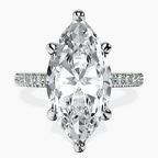 14kt Yellow Gold Claire Full Eternity Lab Diamond Ring front image