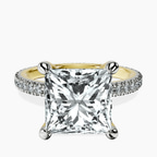 10kt Yellow Gold Claire Full Eternity Lab Diamond Ring front image
