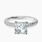 14ct White Gold Emily Eternity Lab Diamond Ring front image